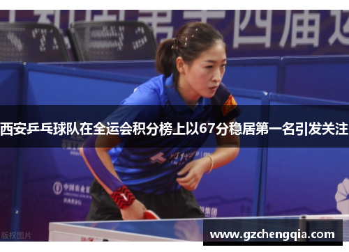 西安乒乓球队在全运会积分榜上以67分稳居第一名引发关注